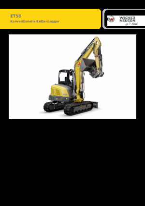 मिनी एक्सकेवेटर Wacker Neuson ET58