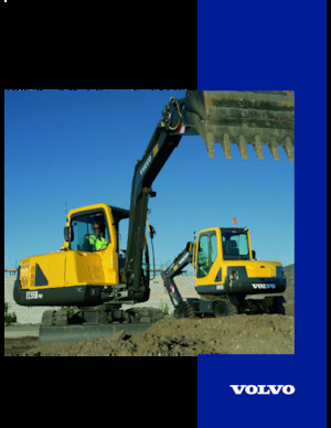 मिनी एक्सकेवेटर Volvo EW55B