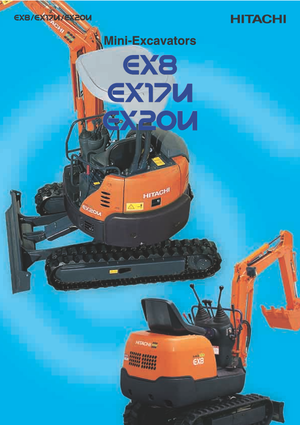 मिनी एक्सकेवेटर Fiat-Hitachi EX 17-2 B