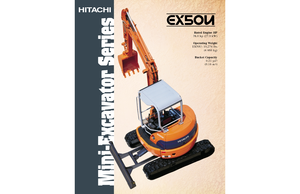 मिनी एक्सकेवेटर Fiat-Hitachi EX 50 U