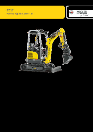 मिनी एक्सकेवेटर Wacker Neuson EZ17-2