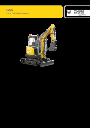 मिनी एक्सकेवेटर Wacker Neuson EZ26