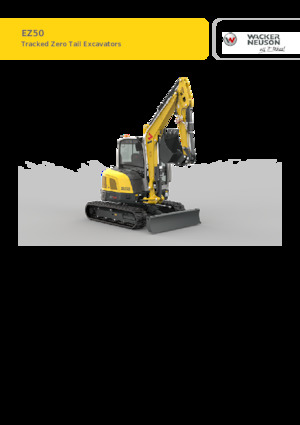 मिनी एक्सकेवेटर Wacker Neuson EZ50