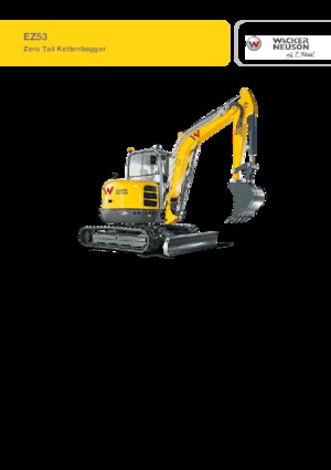 मिनी एक्सकेवेटर Wacker Neuson EZ53