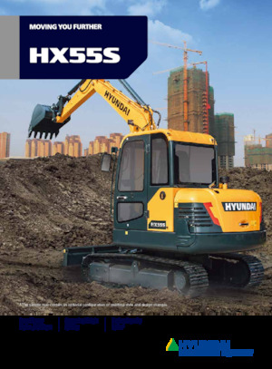 मिनी एक्सकेवेटर Hyundai HX55S