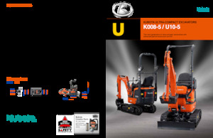 मिनी एक्सकेवेटर Kubota K008-5