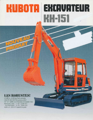 मिनी एक्सकेवेटर Kubota KH151