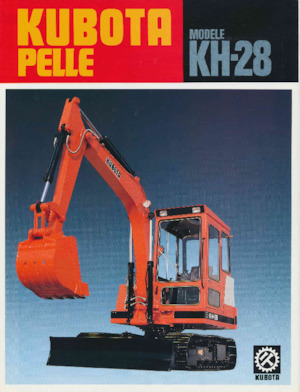 मिनी एक्सकेवेटर Kubota KH28