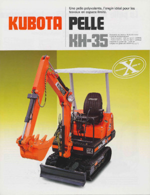 मिनी एक्सकेवेटर Kubota KH35
