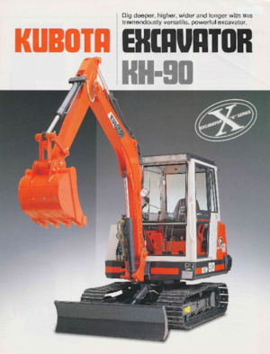 मिनी एक्सकेवेटर Kubota KH90
