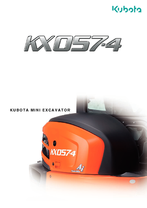 मिनी एक्सकेवेटर Kubota KX057-4