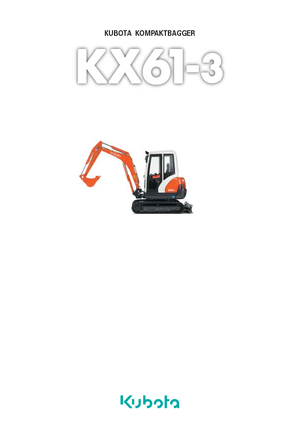 मिनी एक्सकेवेटर Kubota KX61-3 GL