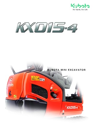 मिनी एक्सकेवेटर Kubota KX015-4