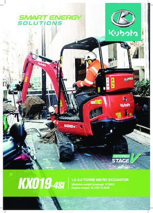 मिनी एक्सकेवेटर Kubota KX019-4 SI