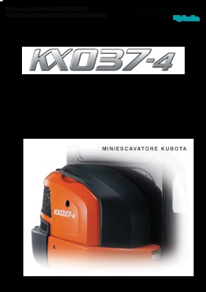 मिनी एक्सकेवेटर Kubota KX037-4 HGLS2