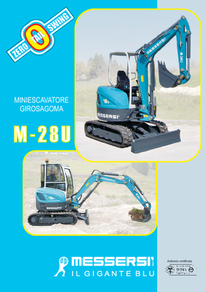 मिनी एक्सकेवेटर Messersi M 28 U