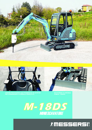 मिनी एक्सकेवेटर Messersi M18DS