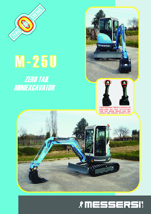 मिनी एक्सकेवेटर Messersi M25U