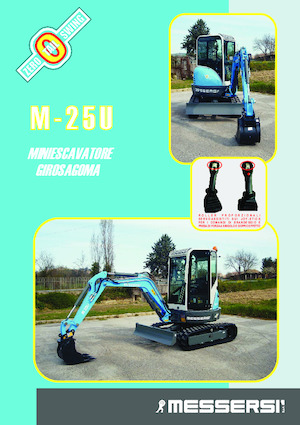 मिनी एक्सकेवेटर Messersi M25U
