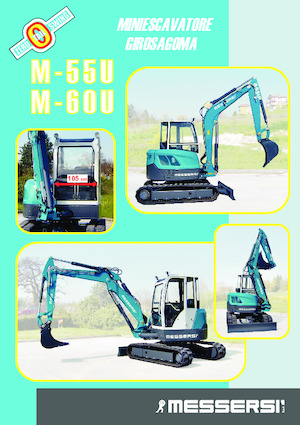 मिनी एक्सकेवेटर Messersi M55U