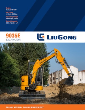 मिनी एक्सकेवेटर Liugong 9035E