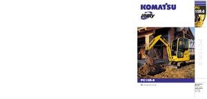 मिनी एक्सकेवेटर Komatsu PC15R-8HS