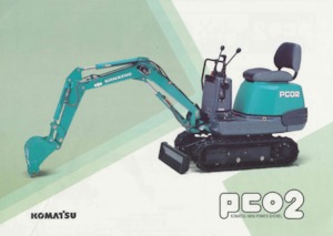 मिनी एक्सकेवेटर Komatsu PC02