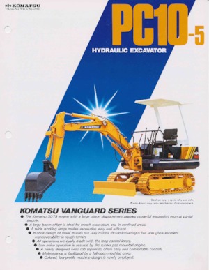 मिनी एक्सकेवेटर Komatsu PC10-5