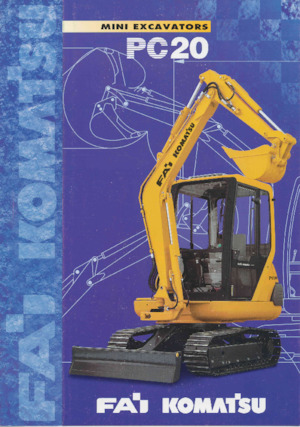 मिनी एक्सकेवेटर Komatsu PC20