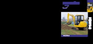 मिनी एक्सकेवेटर Komatsu PC27R-8