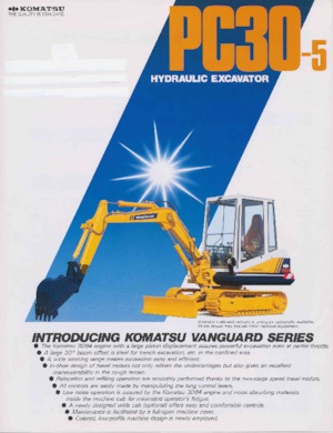 मिनी एक्सकेवेटर Komatsu PC30-5
