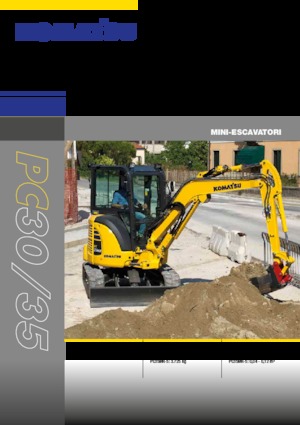 मिनी एक्सकेवेटर Komatsu PC30MR-5