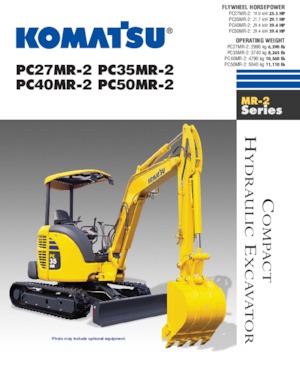 मिनी एक्सकेवेटर Komatsu PC27MR-2