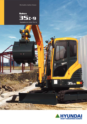 मिनी एक्सकेवेटर Hyundai R35Z-9