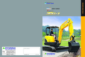 मिनी एक्सकेवेटर Hyundai R 35Z-7