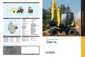 मिनी एक्सकेवेटर Hyundai R 55 W 7 A