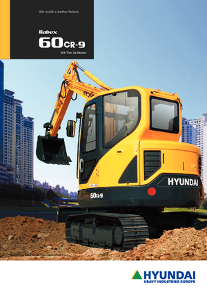 मिनी एक्सकेवेटर Hyundai R60CR-9A