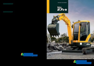 मिनी एक्सकेवेटर Hyundai R27Z-9