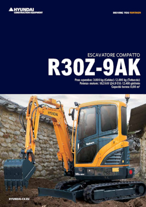 मिनी एक्सकेवेटर Hyundai R30Z-9AK