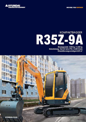 मिनी एक्सकेवेटर Hyundai R35Z-9A