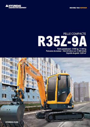 मिनी एक्सकेवेटर Hyundai R35Z-9A