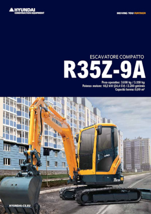 मिनी एक्सकेवेटर Hyundai R35Z-9A