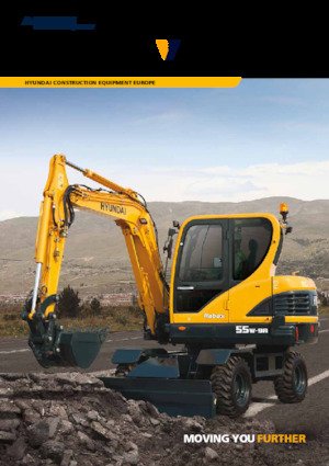 मिनी एक्सकेवेटर Hyundai R55W-9A