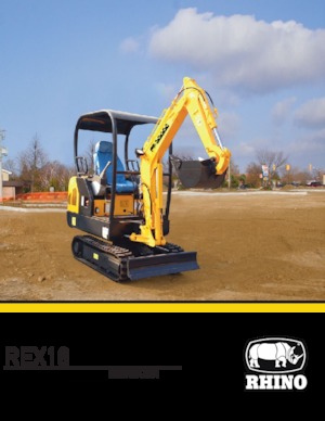 मिनी एक्सकेवेटर RHINO REX18