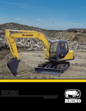 मिनी एक्सकेवेटर RHINO REX50