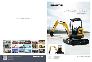 मिनी एक्सकेवेटर Shantui SE27SR