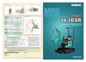 मिनी एक्सकेवेटर Kobelco SK 10 SR 2