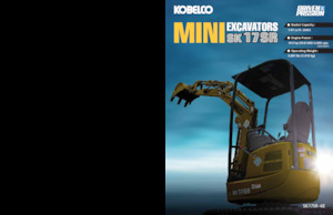 मिनी एक्सकेवेटर Kobelco SK 17 SR 6E