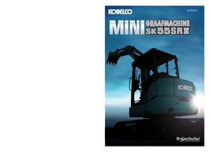 मिनी एक्सकेवेटर Kobelco SK 55 SRX 6