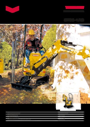 मिनी एक्सकेवेटर Yanmar SV 08-1 AS